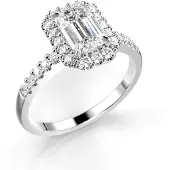 Festive Serena Halo timanttisormus 1.26ct 14-725-126-VK-HSI1