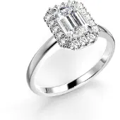 Festive Serena Halo timanttisormus 1.16ct 14-724-116-VK-LABGVS1