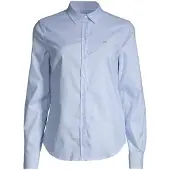 Gant for woman. 4300141 Slim Fit Oxford Shirt blue (36), Casual, Cotton, Long sleeve