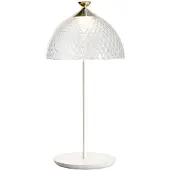 Kartell Pöytävalaisin , Valkoinen, Makuuhuone, Alumiini