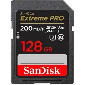 SanDisk Extreme Pro 128GB SDXC class10 UHS-I U3 V30 ( R200MB/s W90MB/s )