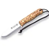 Joker Trampero Scandi puukko, Curly Birch