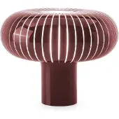 Kartell Pöytävalaisin , Teresa, himmennettävä, Punainen, Olohuone, Muovi, Design