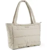 Done by Deer Quilted Changing Tote Bag Sand - Beige - ONE SIZE