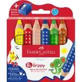 Faber-Castell Grippy Malset farbsortiert, 6 St. (110635)
