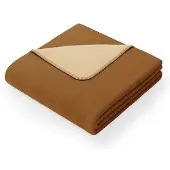 AmeliaHome Pehmeä peitto cappuccino 150x200 cm