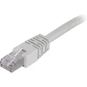 Deltaco – F/UTP Cat6 laitekaapeli, 1,5m, harmaa (STP-611)