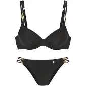 Jette Bikini kulta / musta