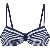 LASCANA Bikinitoppi marine / valkoinen