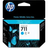 HP 711 mustepatruuna - Alkuperäinen syaani - Vakiokapasiteetti 29 ml