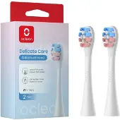 Oclean Kids 2 kpl -vaihtoharjaspäät, Valkoinen