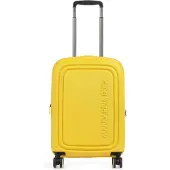 Mandarina Duck Logoduck + 4-pyöräinen Käsimatkatavara S 55 cm Laajennettava Keltainen