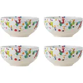 Bloomingville Freckles kulho 4-pack Ø11,5 cm Punainen