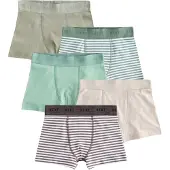 Next Alushousut beige / tummanharmaa / oliivi / minttu