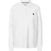 U.S. POLO ASSN. Paita 'UWLise' musta / valkoinen