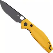 Bestech Bestechman Angry Owl BMK12A-2 PVD D2, Yellow G10, pocket knife