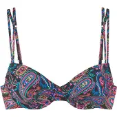 Venice beach Bikinitoppi sininen / roosa / punainen / musta