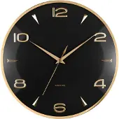 Karlsson seinäkello Sienna Glow black KA6017BK