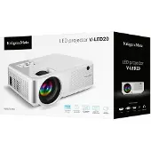 Kruger & Matz Projektori LED Full HD USB 5000 lm 150" kaukosäädin Kruger&Matz V-LED20