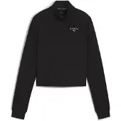Puma W X Hyrox Cloudspun 1/4 Zip - Black - XS