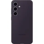 Samsung Galaxy S24 Silicone suojakuori (tummanvioletti)