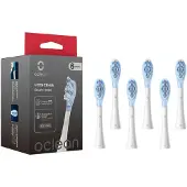Oclean Ultra Clean harjaspäät, 6 kpl, valkoinen