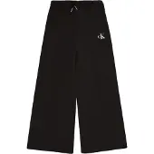 Calvin Klein Collegehousut - Ck Logo Leveä - Ck Musta - - 10 v (140) - Collegehousut