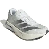 Adidas Juoksukengät 'ADIZERO BOSTON 13' hopeanharmaa / valkoinen