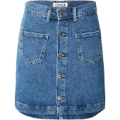 ONLY Onlamazing Hw Skirt Tai Dnm Noos - Blue - S
