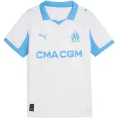 Puma Olympique Marseille 25/26 Replica Koti Juniori Lyhythihainen T-pait