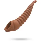 Vuxen Tentik Vibrating Penis Sleeve 22 cm
