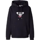 Roxy Surf Stoked Hoodie Brushed Art - Black - M