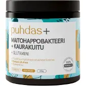 Puhdas+ Maitohappobakteeri+ Kaurakuitu 200 g ravintolisä