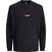 Jack & Jones Paita 'JJESoho' musta / valkoinen