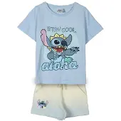 Disney French Terry Stitch Lyhythihainen Setti