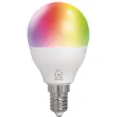 Deltaco Smart Home LED-lamppu E14 G45, WiFi, 4,9W, 470 lm