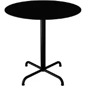 Houe , PICO Sohvapöytä Ø74 cm, 4 jalkapohjaa Musta