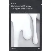 Abib Gummy Sheet Mask Collagen Milk Sticker Kasvonaamio 1 kpl
