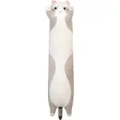 Milla & Måns Cat Plush Toy 110 cm Grey