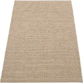Pappelina , Emm matto 70 x 120 cm Potato/Beige Metallic
