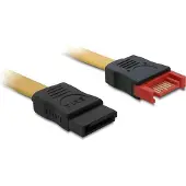 DeLOCK – SATA/SAS cable, 6Gbps, extension male-female, straight-straight, 0.5m (82854)