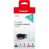 Canon Mustepatruuna MultiPack Bk,PC,PM,R,G. 5-pack