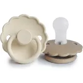 Kärkkäinen FRIGG Daisy Cream/Croissant silikoni tutti 2 kpl