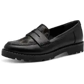 Tamaris Loafer ruskea / musta
