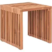 House Nordic Pego-sohvapöytä, teak-kulmapöytä.