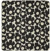 Marimekko Unikko Bedspread 260X260 Cm - Black - 260X260CM