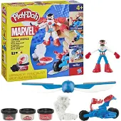 Play-Doh Marvel Captain America Moto Slicer