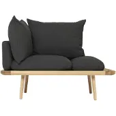 UMAGE Lounge Around 1,5-paikkainen sohva Oak/Shadow