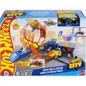 Hot Wheels City Super Police Station autorata