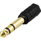 Deltaco Audioadapteri 3,5 mm naaras - 6,3 mm uros